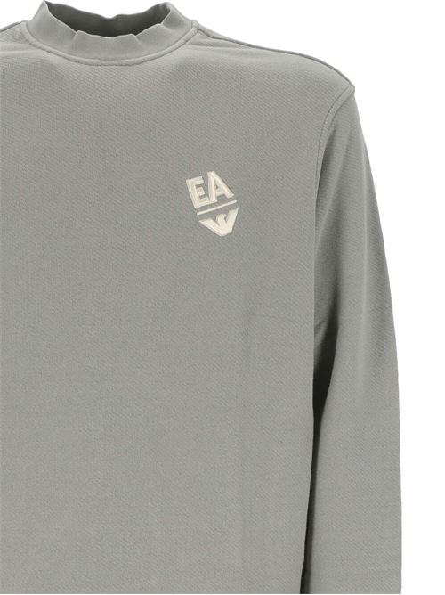 Cool grey cotton sweatshirt EMPORIO ARMANI | 3D1MEC1JODZ0664